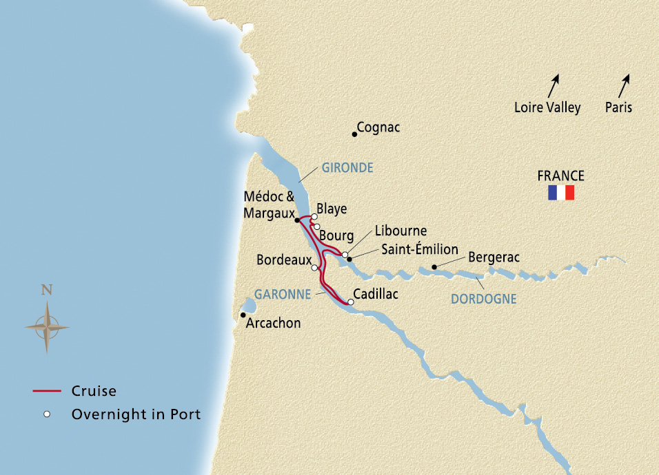 Châteaux, Rivers & Wine 2024 Bordeaux River Cruise Viking River